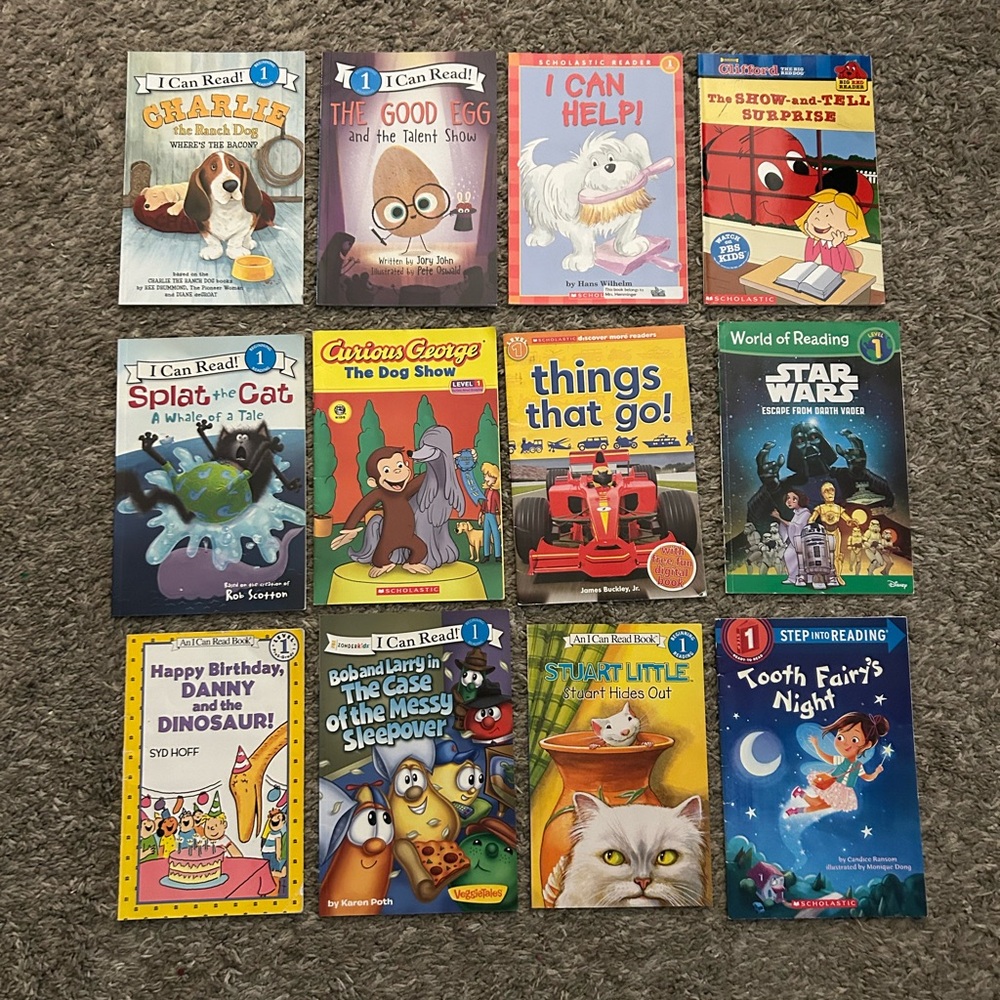 Kids Books Level 1- Set of 12